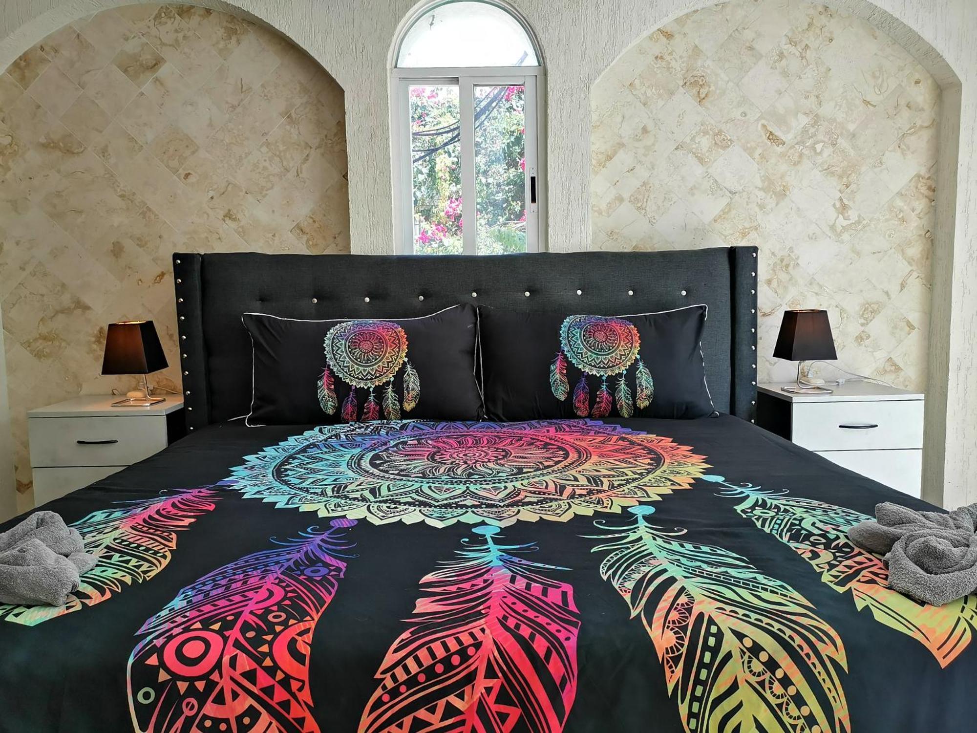 Beautiful & Cozy Near Beach Apartment Pool & Kingsize Bed Cancun Bilik gambar