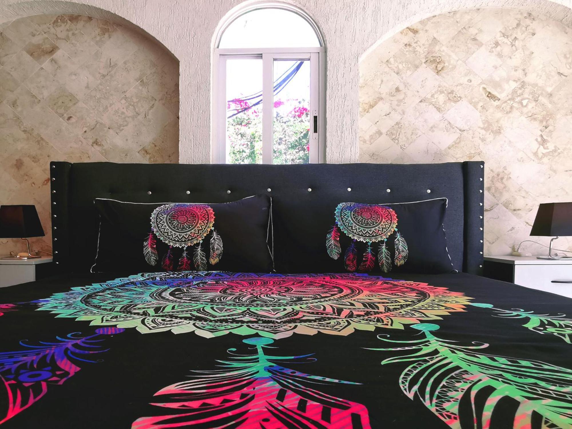 Beautiful & Cozy Near Beach Apartment Pool & Kingsize Bed Cancun Bilik gambar