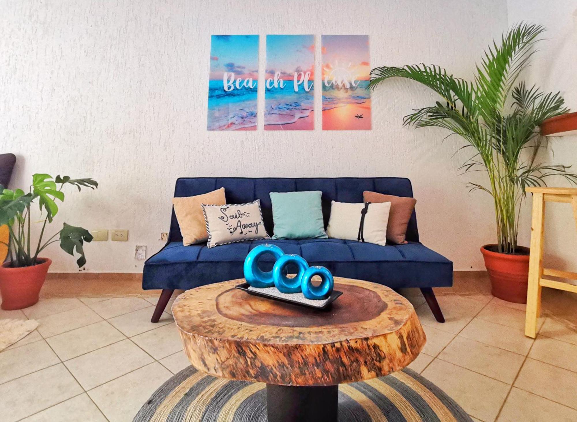 Beautiful & Cozy Near Beach Apartment Pool & Kingsize Bed Cancun Bilik gambar